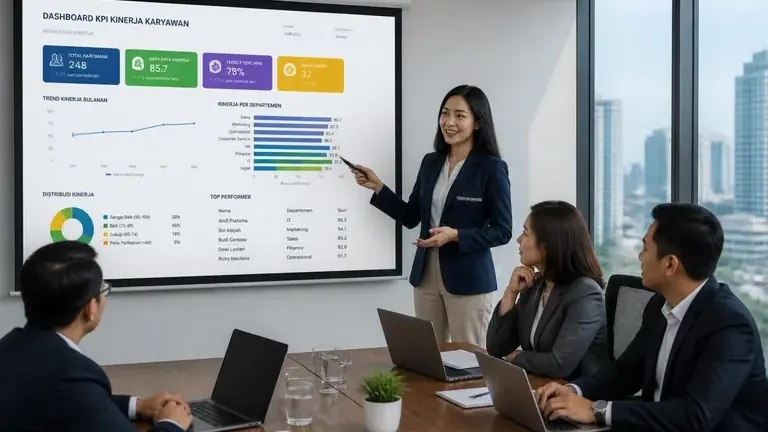 sistem manajemen kinerja perusahaan dengan dashboard KPI dan evaluasi karyawan sistem manajemen kinerja perusahaan dengan dashboard KPI dan evaluasi karyawan